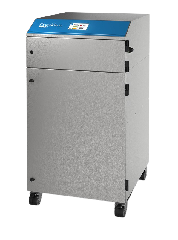 Extracteur autonome Donaldson BOFA AD1000 Pro inox pour la captation de fumées et poussières industrielles