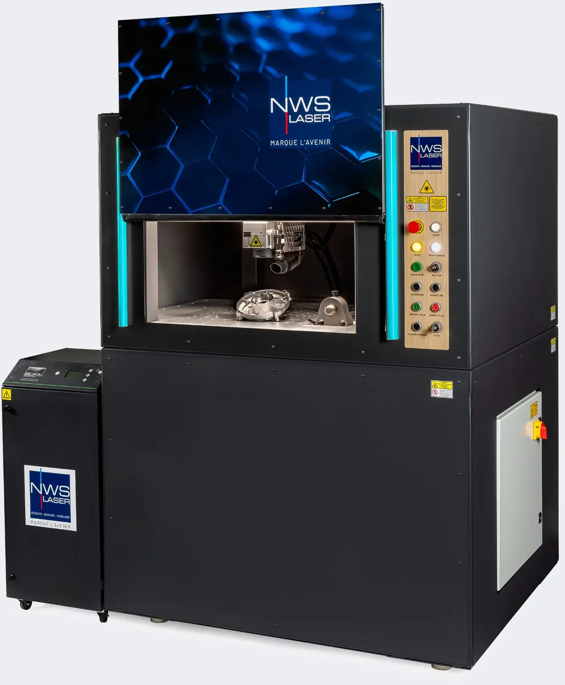 LASERIX-3D, machine de marquage dual source