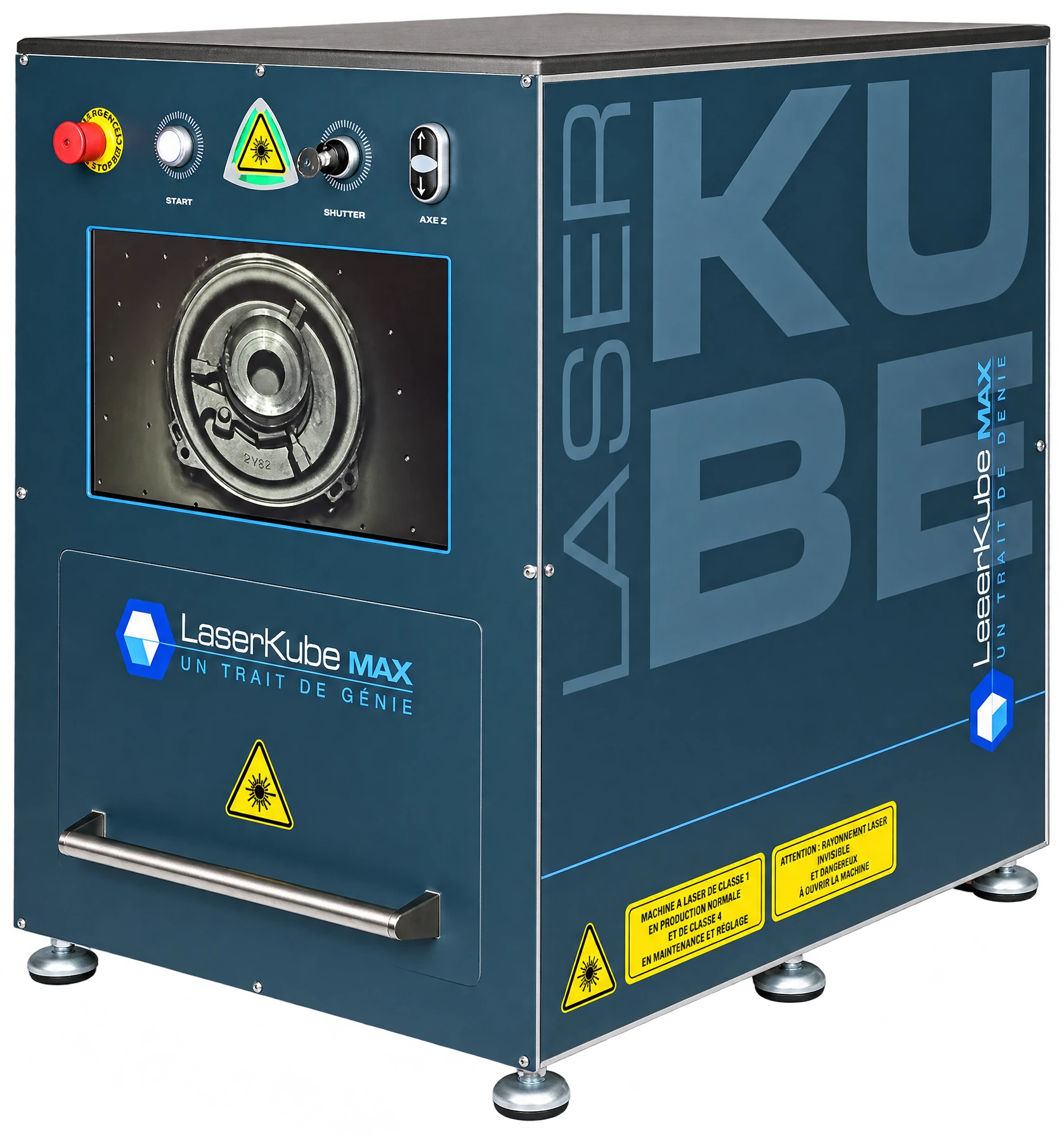 LaserKube-MAX, station de marquage et de gravure laser grand format