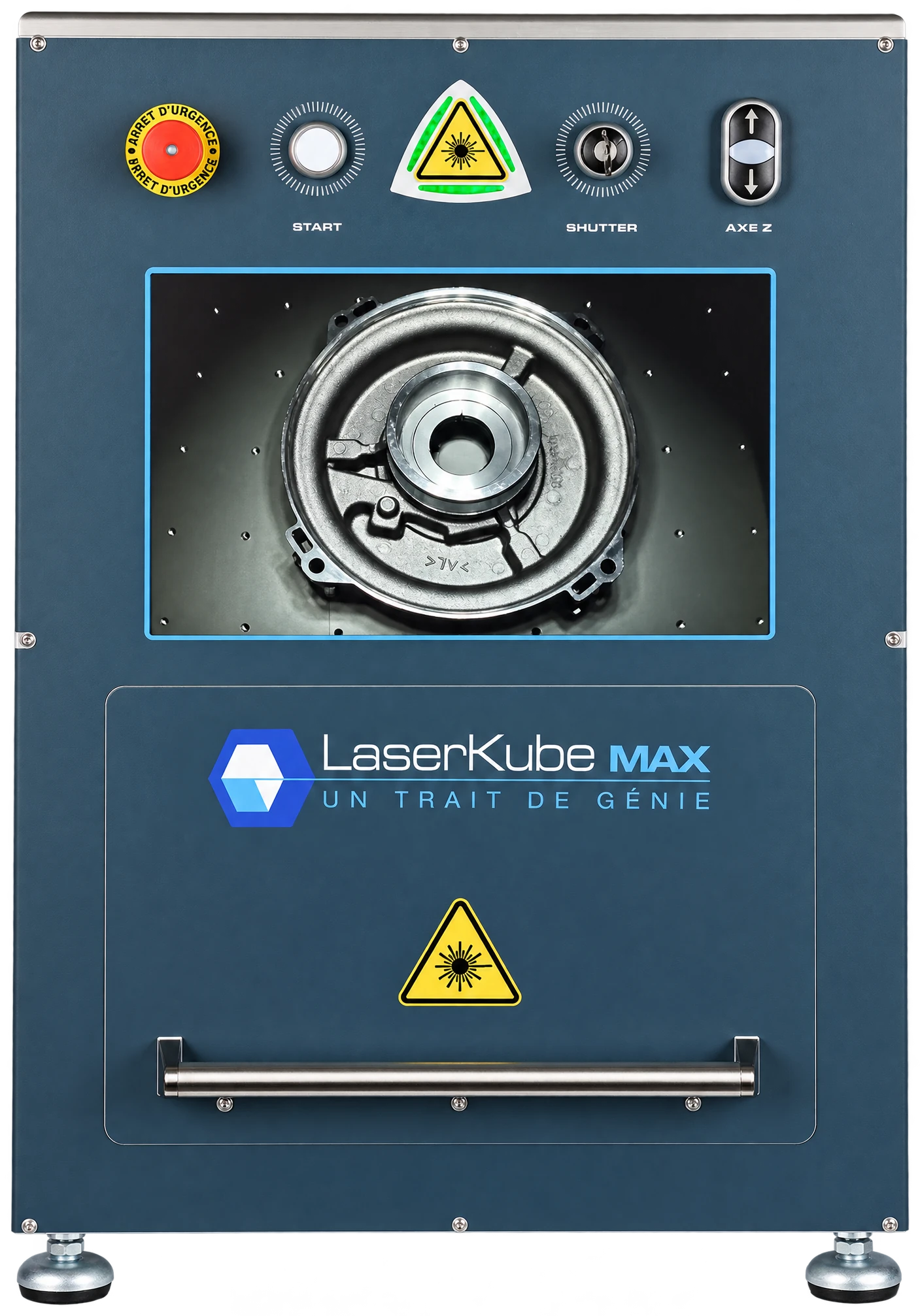 LaserKube-MAX, face avant Classe 1