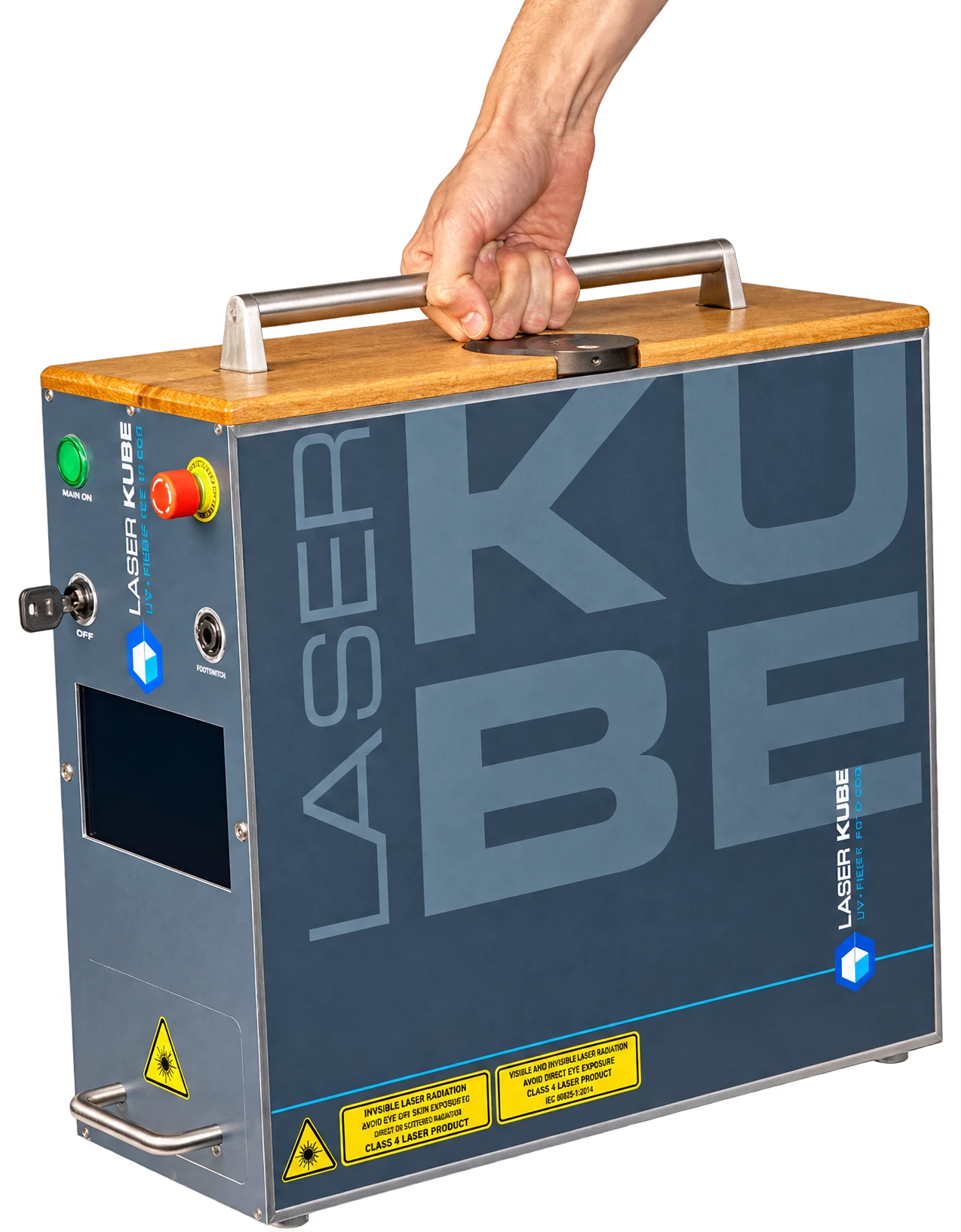 LaserKube-X, station de marquage et de gravure laser compacte